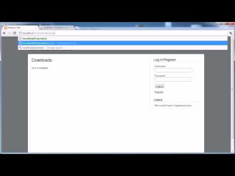 PHP Tutorials: Register & Login (Part 12): Protecting Pages_Php,Java,SQL,Html szoftverfejleszt�knek. Heti legjobbak