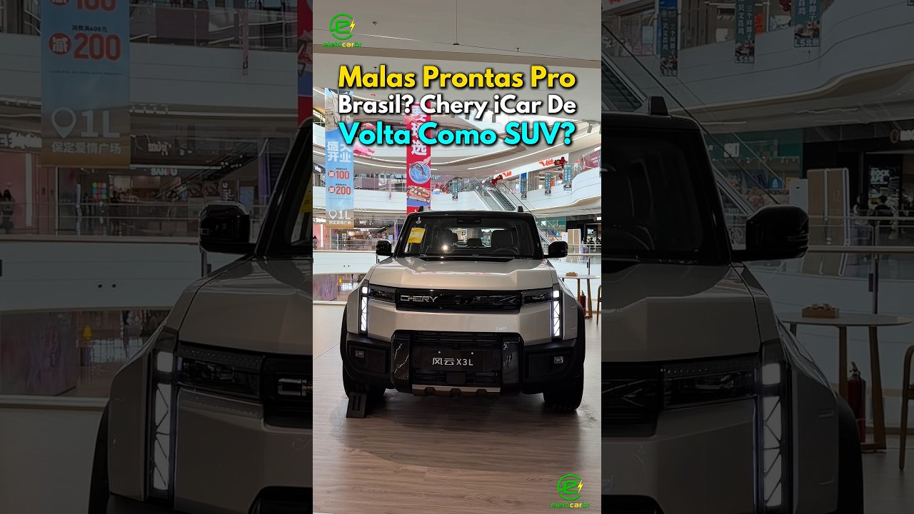 De Malas Prontas pro Brasil? A Volta da Icar da Chery?