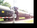 CSX CONRAIL  SCL JACKSONVILLE FL. SLOW FREIGHT TRAIN