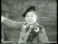 the scottish comedian rattles through his music-hall routine.