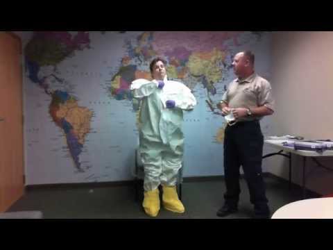 how to remove ppe ebola