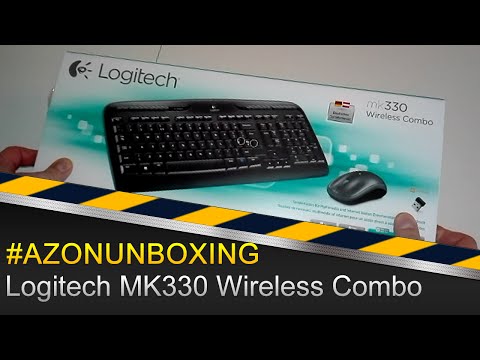 Logitech MK330 Wireless Combo Tastatur und Maus - #AZONUNBOXING Deutsch/German
