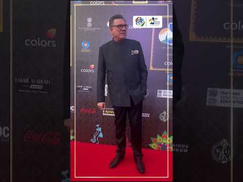 A master of both genres comedy & drama, Actor Boman Irani walks at red carpet of 55th #IFFI