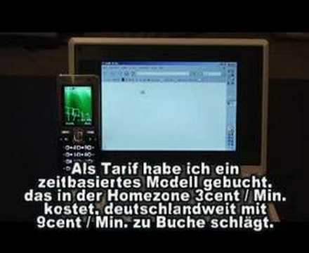 Mit dem EEE PC via UMTS Handy ins Internet