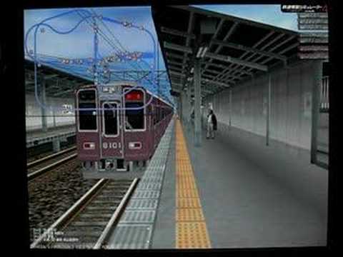 VRM4 鉄道模型シミュレーター4で完全自動運転 No.4