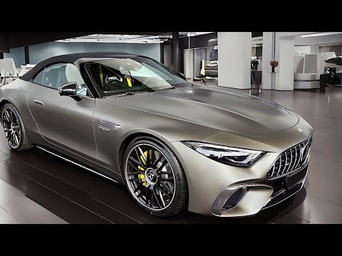 New Mercedes AMG SL63 2023 Super Luxury Sport Cabriolet Interior And Exterior