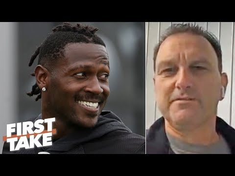 Video: Antonio Brown's agent says AB didn't force his way off the Raiders to join the Patriots | First Take