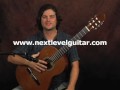 Flamenco classical guitar lesson on Rasqueado finger strum fast strumming fingerpick