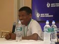 Haile Gebrselassie Post Press Conference NYC Half Marathon