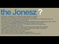 The Jonesz - Lemonade