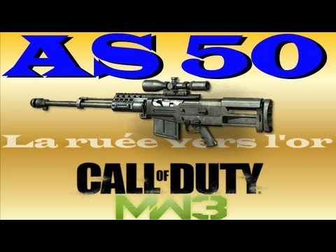AS50 - J'adore ce sniper AS50 ! Un j'aime ca fait plaisir, Merci Playlist la ruée vers l'or ici : http://www.youtube.com/playlist?list=PLFB29FFED0DDA6425&feature=vi...