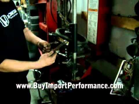 how to fit lowering springs corsa b
