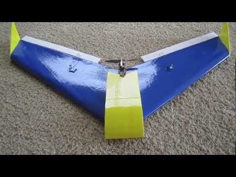 Dollar Tree Foam Delta Wing