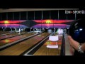 Danish bowling player Jesper Agerbo shows his amazing chair trick