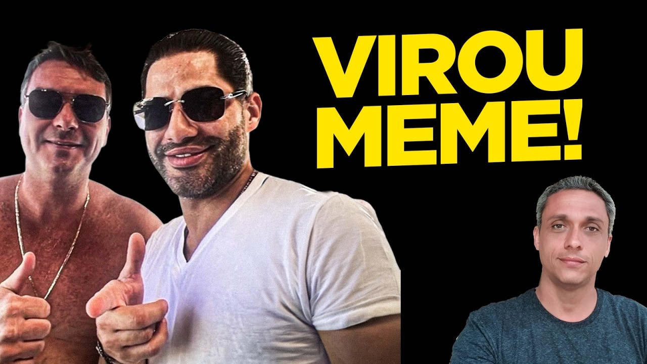 VIROU PIADA - Imagem do Flávio com Sicário cria onda de MEMES na internet