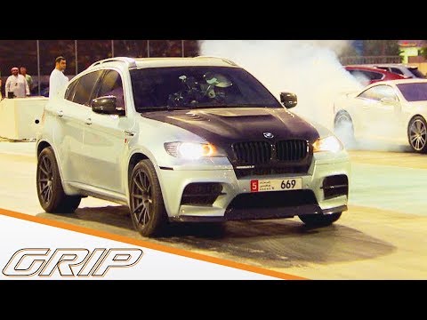 grip - Mit einem von PP Performance hochgezüchteten BMW X6M taucht Matthias in die Highspeed-Welt der reichen Araber ein. Auf dem Dragstrip versägt er damit sogar e...