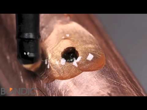 how to fix a small leak in copper pipe