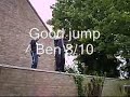 Hilarious trampoline stunt gone wrong.