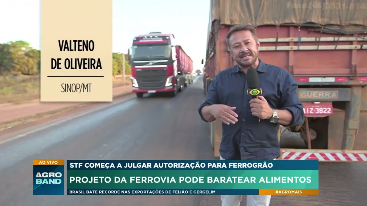 STF retoma julgamento da ferrogrão: Ministros votam projeto para liberar obra