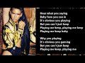 Cassie – King Of Hearts / Lyrics On A Screen