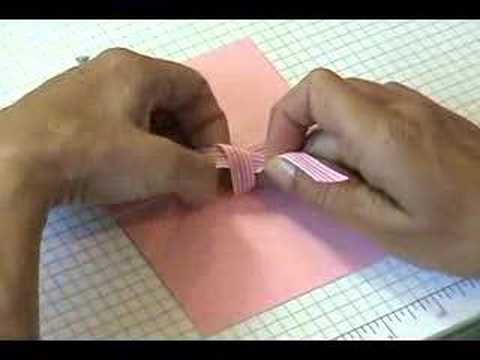 How to Tie a Ribbon