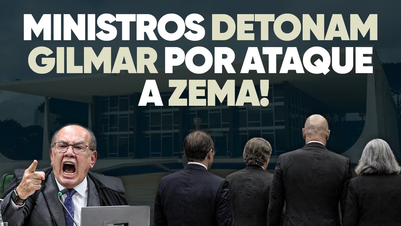 🚨 Gilmar fica ISOLADO e é DETONADO pelos ministros ao atacar Zema!