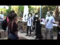 אחרי שסיימנו להפגין מול כת הסיינטולוגיה, עברנו באייקון 2008, פגשנו כמה /b/tards ועשינו קצת שמח - ריק-רול, וקרמל דנסן כפול.?lolwutאיכות ווידאו משופרת: http://vimeo.com/2000370