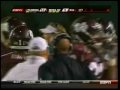 Video content belongs to the Southeastern Conference / ESPN. Mississippi State safety Jonathon Banks picks off Tim Tebow in the end zone and returns the interception 102 yards for a touchdown. This is the first of two pick sixes by Banks in this game.