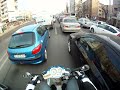 Traffic in Bucharest with Yamaha Aerox Big Bore 77cc