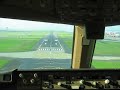 boeing 777 cockpit landing