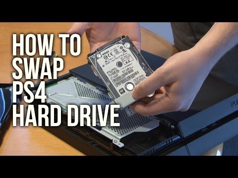 how to remove ps4 hard drive