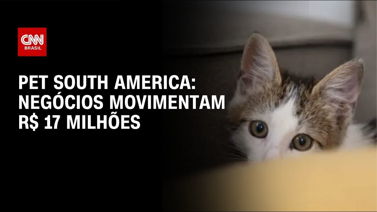 Feira da indústria pet movimenta R$ 17 milhões no Brasil | LIVE CNN