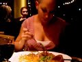 that one bald girl eats mexican