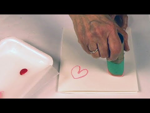 Une carte de Saint-Valentin