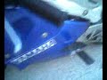 La mia minimoto dopo dei 360°