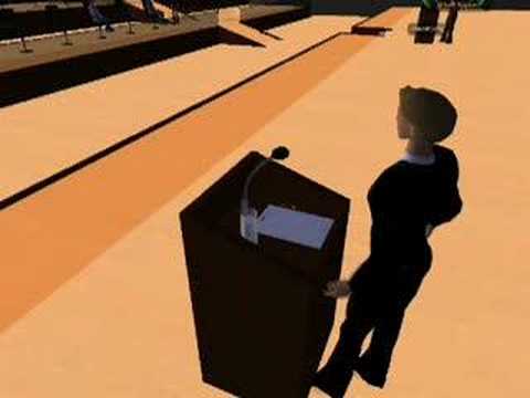 ‘Marketing versus ICT’ in virtueel auditorium op Second Life