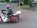 c70 knee down &amp; crash
