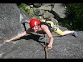 Mountaineers rock climbing video, part 1