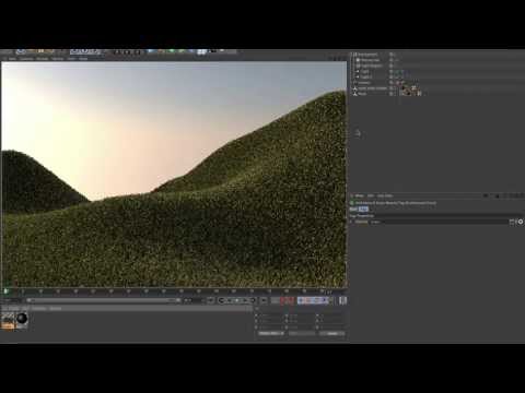 New in CINEMA 4D R15 - Workflow: Architectural Grass