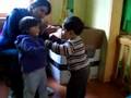 Matias bailando en la Sala Cuna