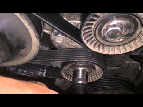 how to change belt on bmw e39