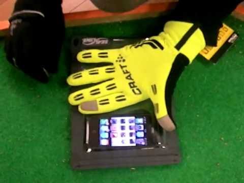 Видео о Велосипедные перчатки Craft HYBRID WEATHER GLOVE