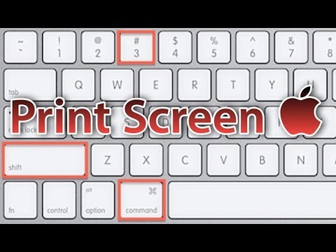 how to i print screen on a mac