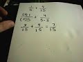 Fractions - Adding and Subtracting Fractions - Adding and Subtracting
