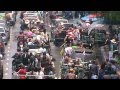 Waterfights during songkran or Thai New Year in Chiang Mai Thailand 2012
