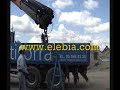 elebia, automatic hook for cranes (palfinger , fassi , hiab , pm ...). gancho automatico gruas.