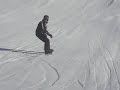 Trying a 180 on a step-up at Whistler Terrain Park