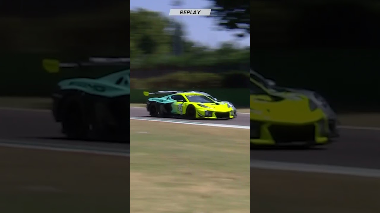 Corvette Passes Porsche at Imola 🔥
