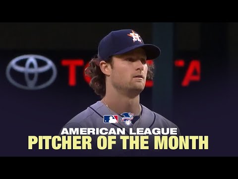 Video: American League Pitcher of the Month: Gerrit Cole