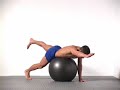 8 Swiss Ball Alternating Superman 8 Swiss Ball Alternating Superman